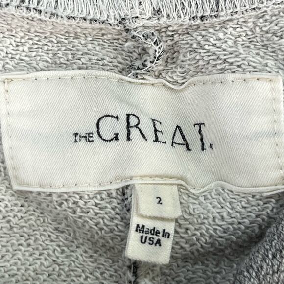 THE GREAT. Jogger Gray Drawstring Stadium Sweatpants Medium - Picture 6 of 6